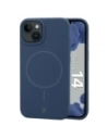 Silikonowe etui z pierścieniem magnetycznym Bizon Soft Case Magnetic do Apple iPhone 14 granatowe