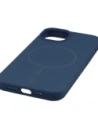 Silikonowe etui z pierścieniem magnetycznym Bizon Soft Case Magnetic do Apple iPhone 14 granatowe