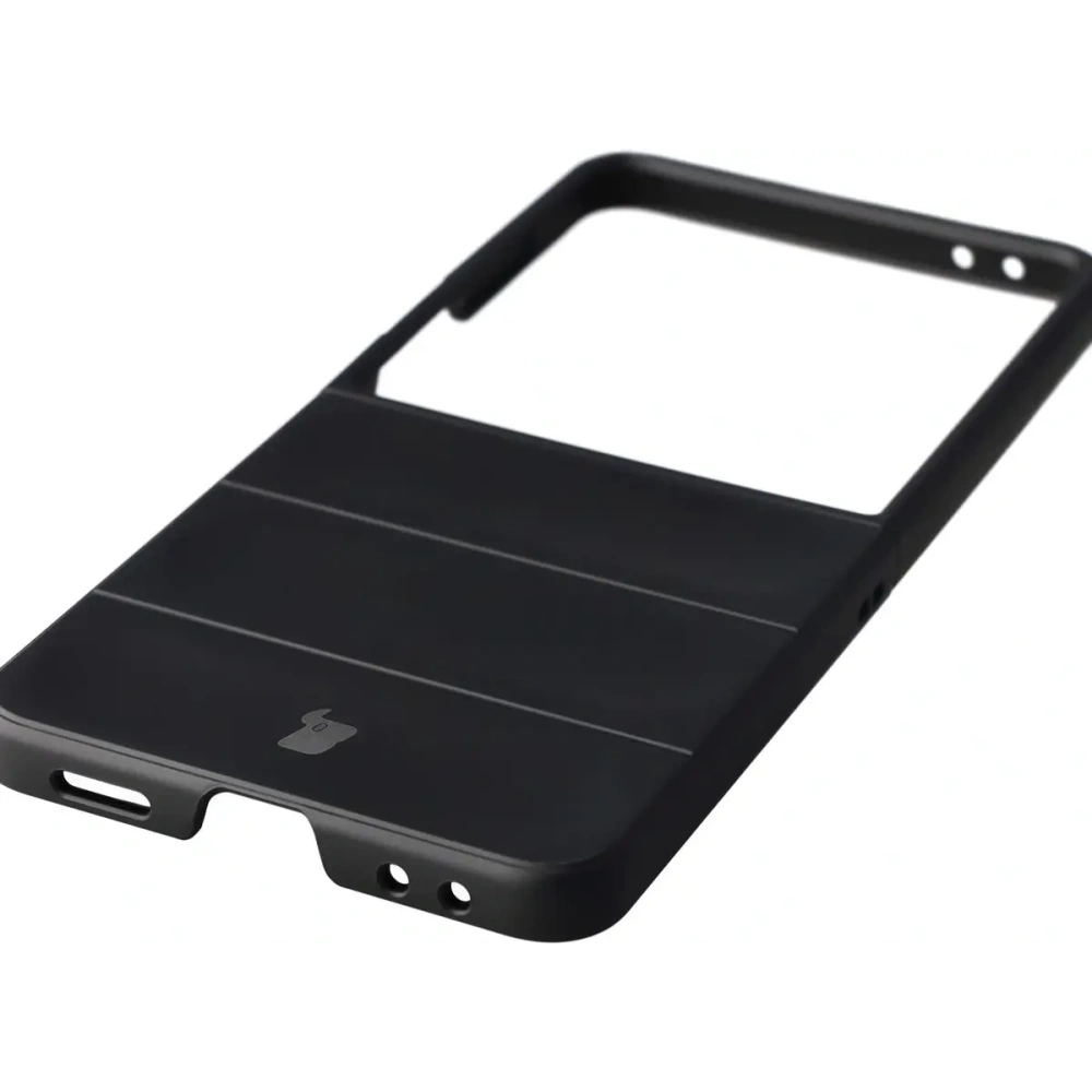 Pancerne etui Bizon Case Tur do Samsung Galaxy Z Flip7 czarne