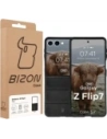 Pancerne etui Bizon Case Tur do Samsung Galaxy Z Flip7 czarne