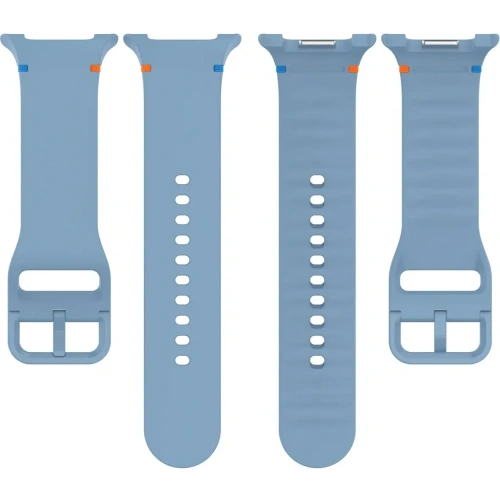 Silikonowy pasek Bizon Strap Watch Silicone G do Samsung Galaxy Watch 8 / 8 Classic niebieski