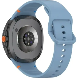 Silikonowy pasek Bizon Strap Watch Silicone G do Samsung Galaxy Watch 8 / 8 Classic niebieski