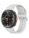 Silikonowy pasek Bizon Strap Watch Silicone G do Samsung Galaxy Watch 8 / 8 Classic jasnoszary