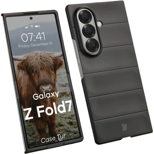 Pancerne etui Bizon Case Tur do Samsung Galaxy Z Fold7 czarne