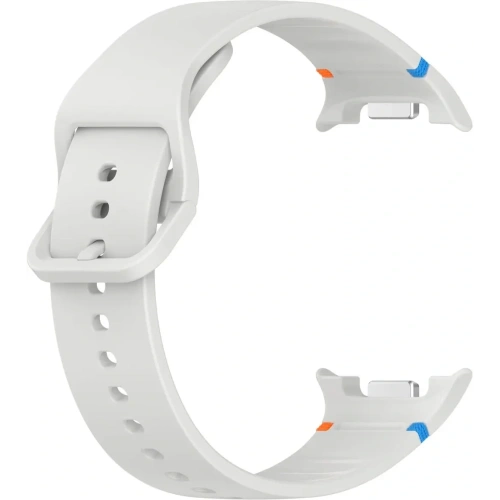 Silikonowy pasek Bizon Strap Watch Silicone G do Samsung Galaxy Watch 8 / 8 Classic jasnoszary