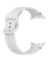 Silikonowy pasek Bizon Strap Watch Silicone G do Samsung Galaxy Watch 8 / 8 Classic jasnoszary