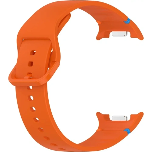 Silikonowy pasek Bizon Strap Watch Silicone G do Samsung Galaxy Watch 8 / 8 Classic pomarańczowy