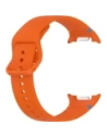 Silikonowy pasek Bizon Strap Watch Silicone G do Samsung Galaxy Watch 8 / 8 Classic pomarańczowy