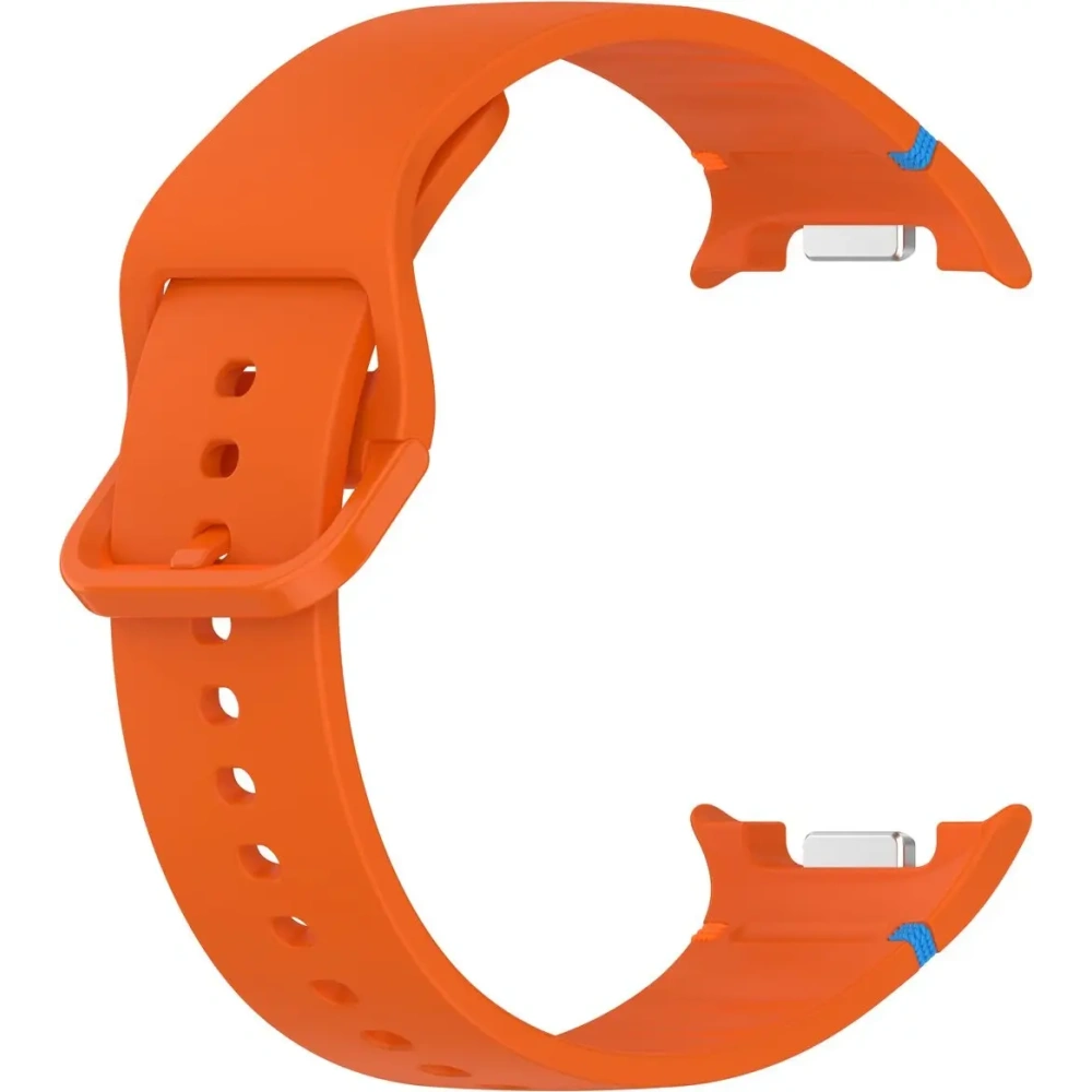 Silikonowy pasek Bizon Strap Watch Silicone G do Samsung Galaxy Watch 8 / 8 Classic pomarańczowy