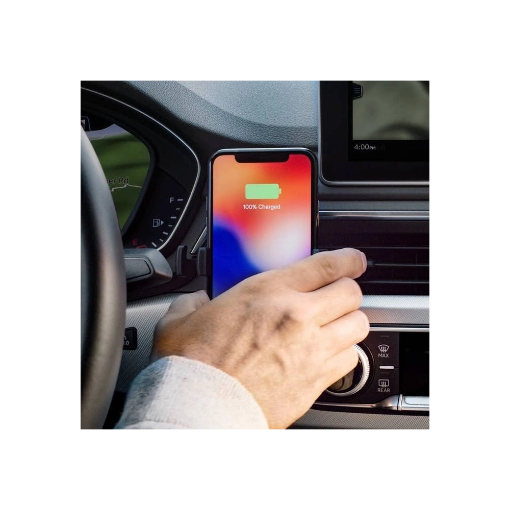 Hurtownia GSM - Uchwyt samochodowy z ładowarka bezprzewodową Mophie Charge Stream Vent Mount do kratki nawiewu - MPH029 - {ean13} - Hurt