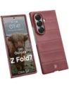 Pancerne etui Bizon Case Tur do Samsung Galaxy Z Fold7 burgundowe