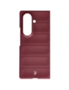 Pancerne etui Bizon Case Tur do Samsung Galaxy Z Fold7 burgundowe