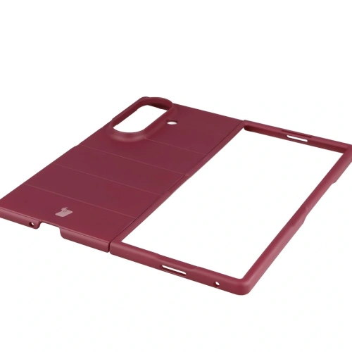 Pancerne etui Bizon Case Tur do Samsung Galaxy Z Fold7 burgundowe
