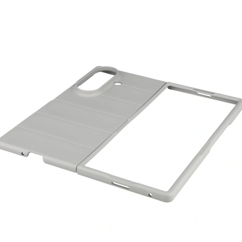 Pancerne etui Bizon Case Tur do Samsung Galaxy Z Fold7 jasnoszare