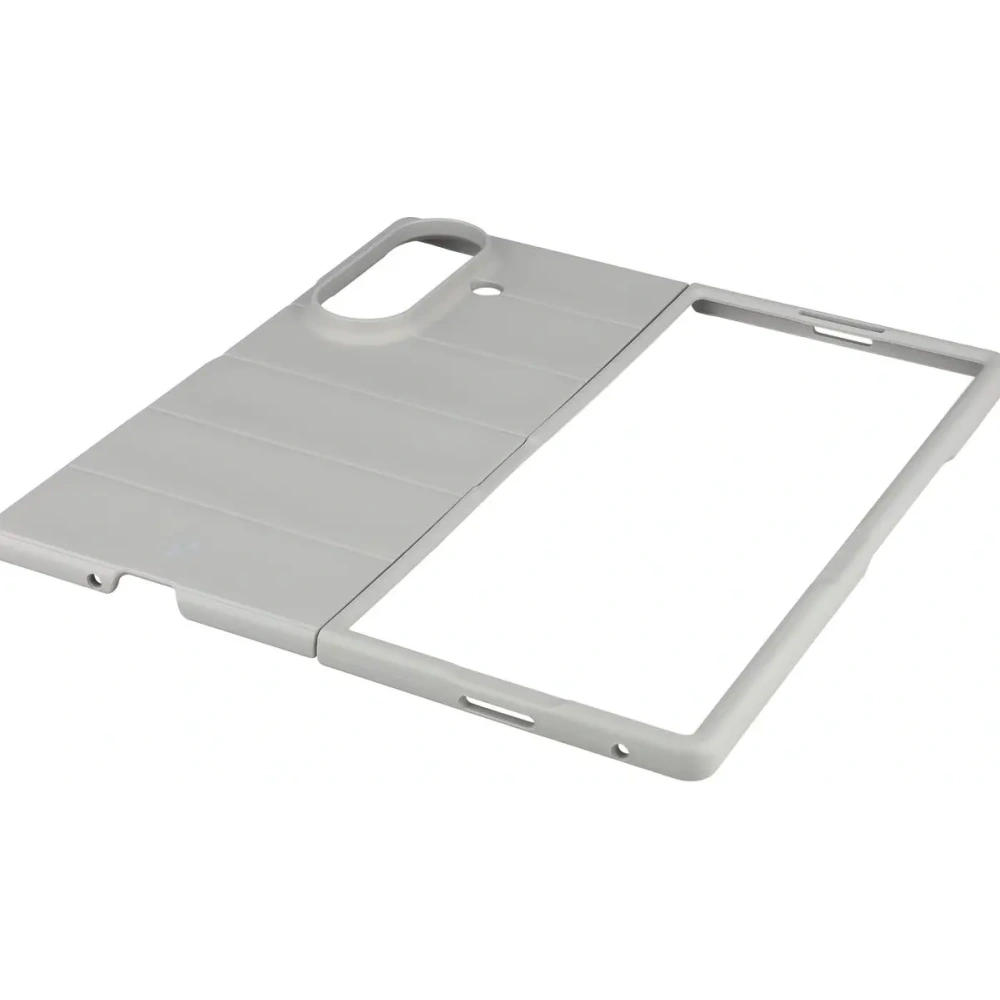 Pancerne etui Bizon Case Tur do Samsung Galaxy Z Fold7 jasnoszare