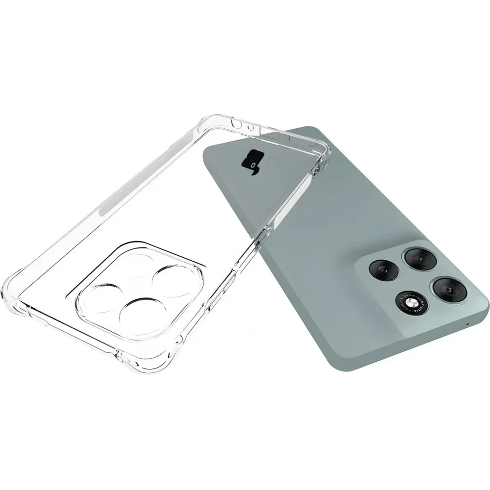 Elastyczne etui Bizon Case Salpa do Motorola Moto G56 5G przezroczyste