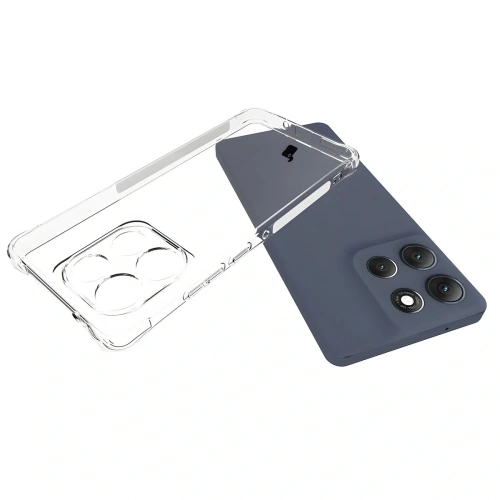 Elastyczne etui Bizon Case Salpa do Motorola Moto G86 Power 5G przezroczyste
