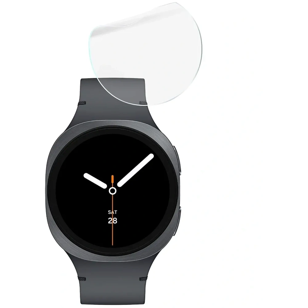 Folia hydrożelowa na ekran Bizon Glass Watch Hydrogel do Samsung Galaxy Watch 8 40 mm [2 PACK]