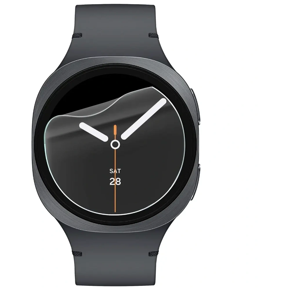 Folia hydrożelowa na ekran Bizon Glass Watch Hydrogel do Samsung Galaxy Watch 8 44 mm [2 PACK]