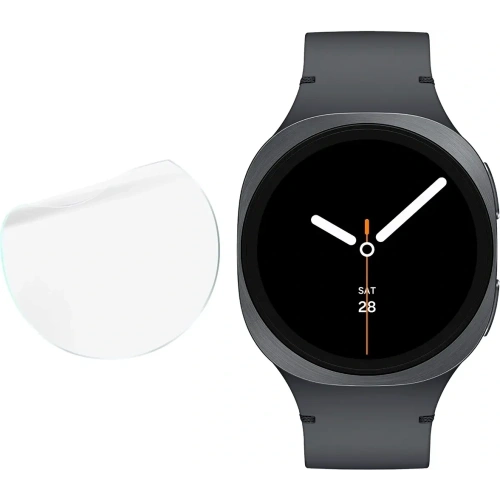 Folia hydrożelowa na ekran Bizon Glass Watch Hydrogel do Samsung Galaxy Watch 8 44 mm [2 PACK]