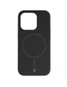 Silikonowe etui z pierścieniem magnetycznym Bizon Soft Case Magnetic do Apple iPhone 14 Pro czarne