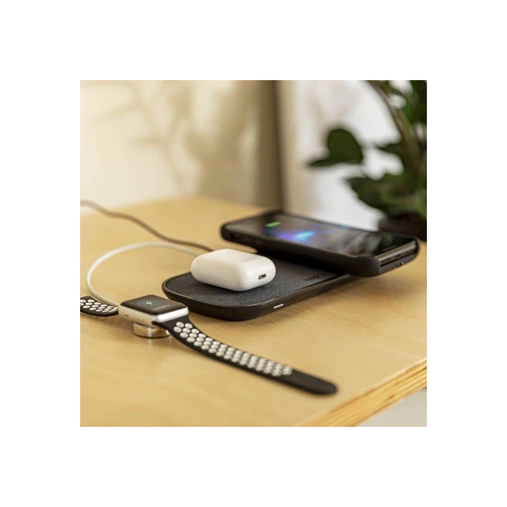 Hurtownia GSM - Ładowarka bezprzewodowa Mophie Dual Wireless Charging Pad Apple/Samsung Fast Charge (10W) - MPH030 - {ean13} - Hurt