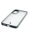 Etui Bizon Case Angelo do Xiaomi POCO F7 półprzezroczyste z szarą ramką
