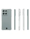 Elastyczne etui + 2x szkło hartowane Bizon Case Clear Pack do Motorola Moto G56 5G
