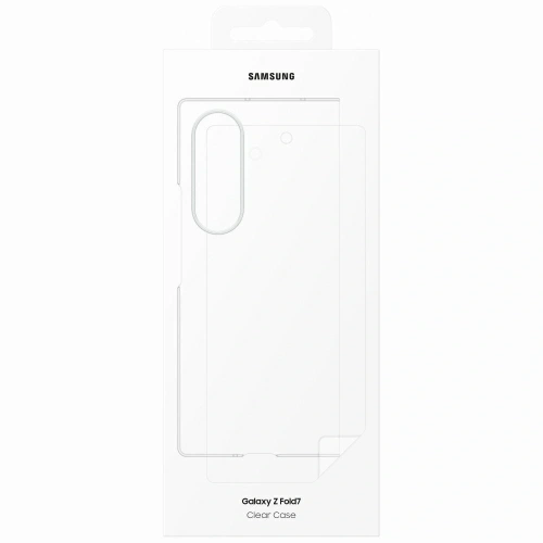 Etui Samsung Clear Case do Galaxy Z Fold7 przezroczysty