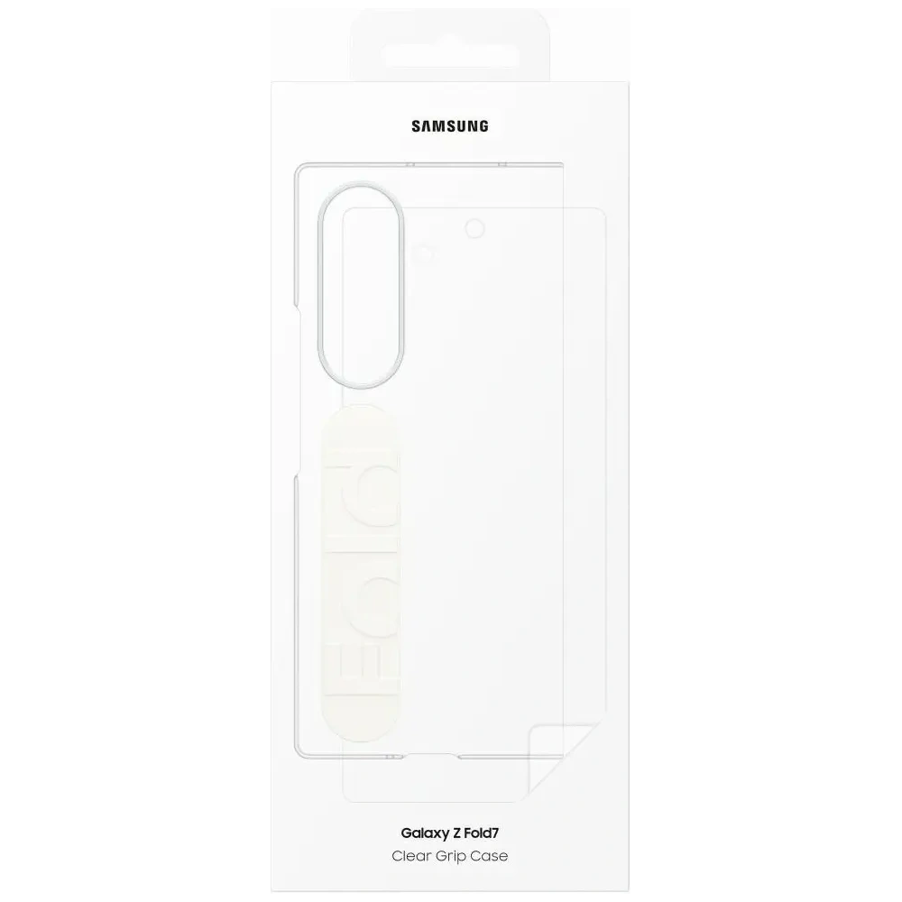 Etui Samsung Clear Grip Case do Galaxy Z Fold7 przezroczysty
