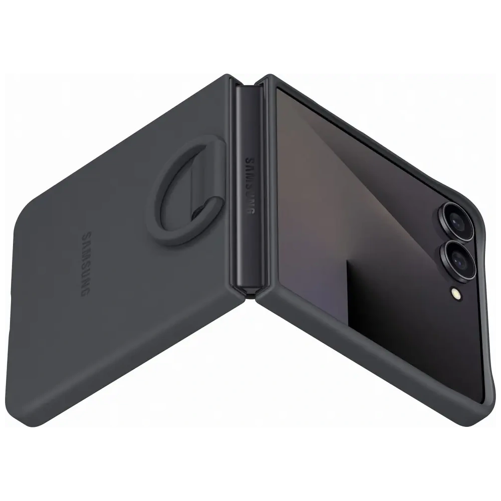 Etui Samsung Ring Case do Galaxy Z Flip7 czarny