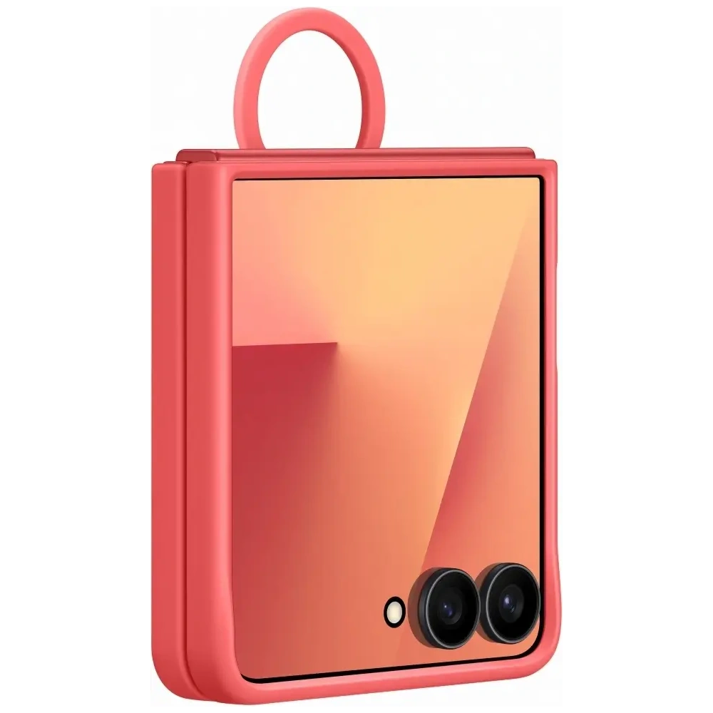 Etui Samsung Ring Case do Galaxy Z Flip7 czerwony