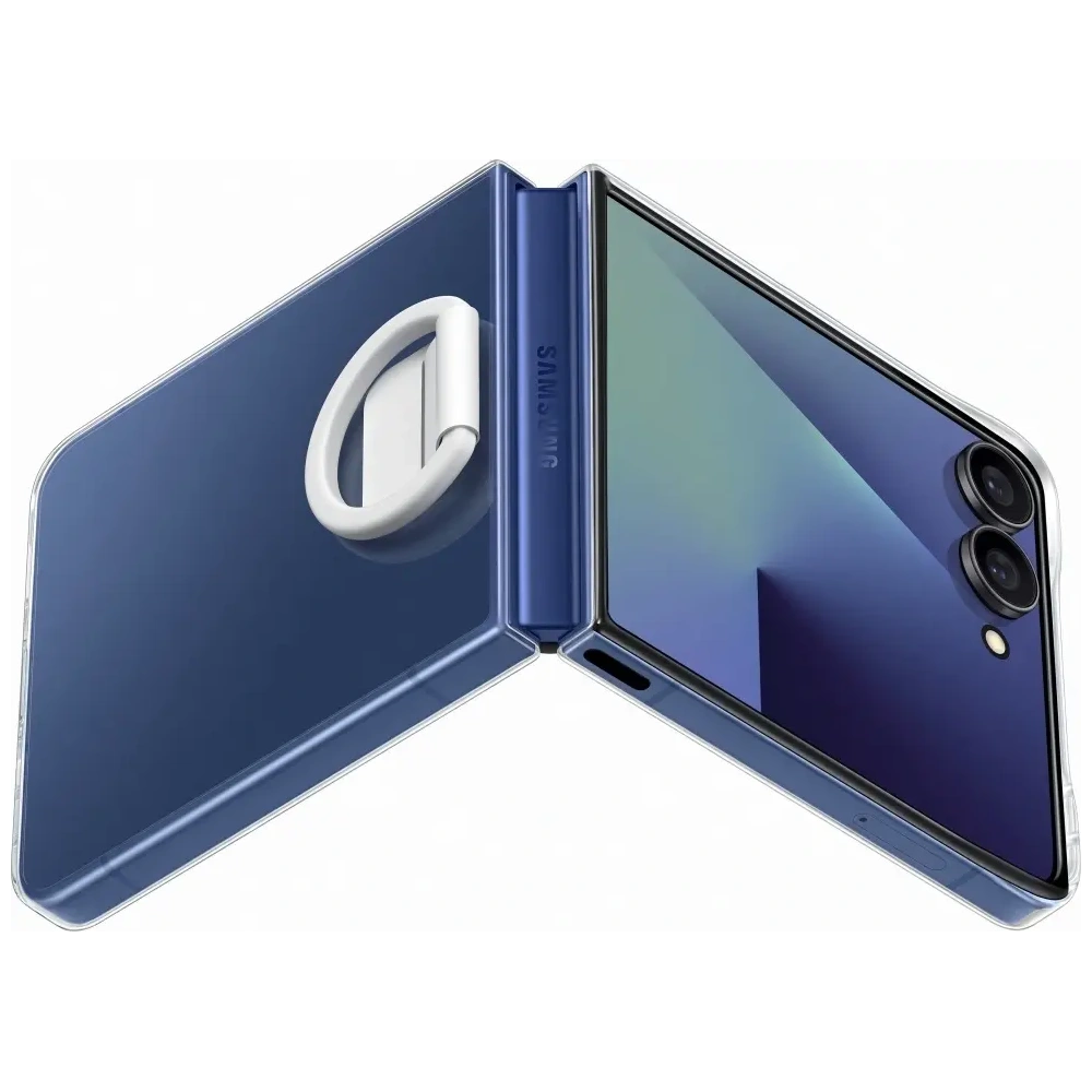 Etui Samsung Ring Case do Galaxy Z Flip7 przezroczysty