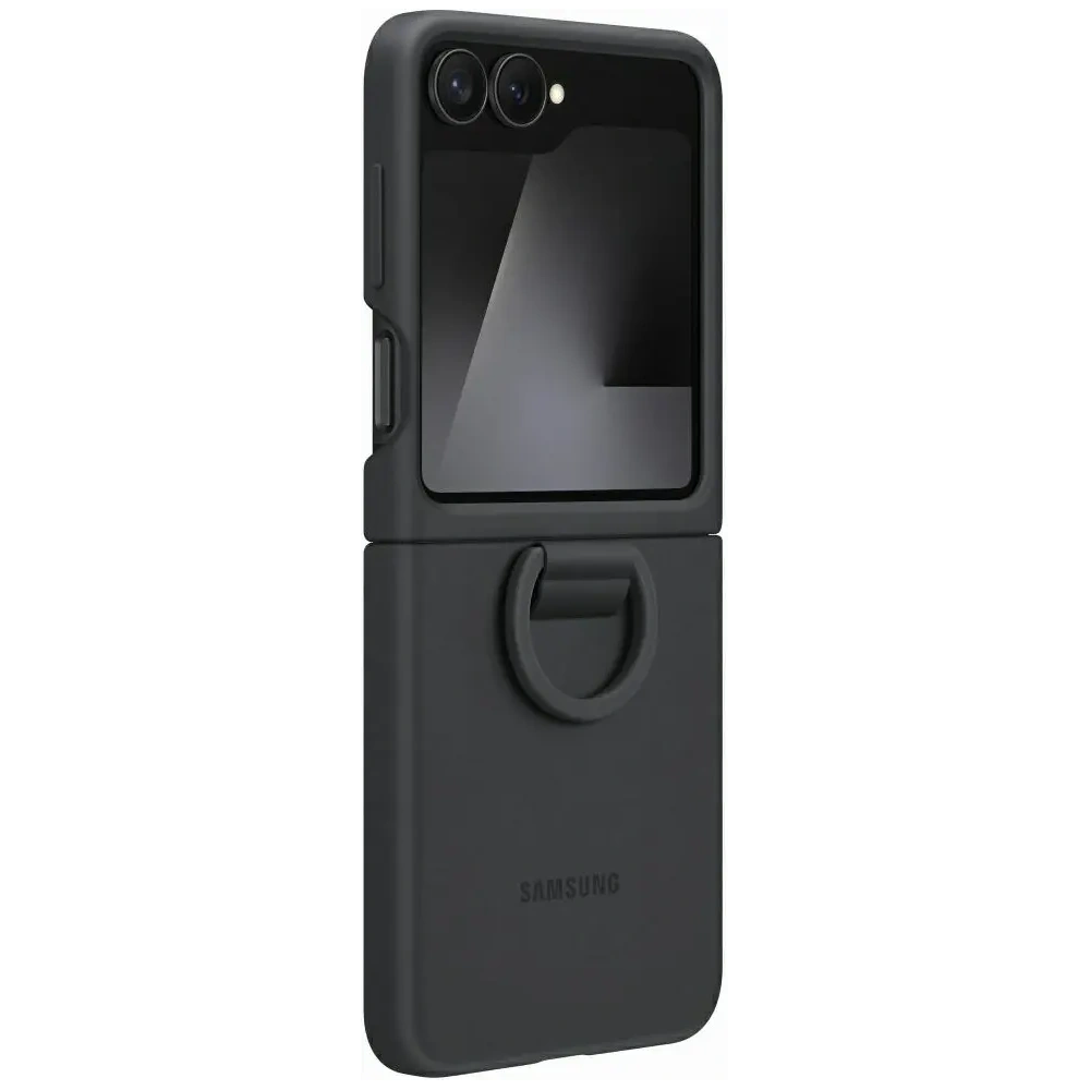 Etui Samsung Silicone Case do Galaxy Z Flip7 FE / Z Flip6 czarny
