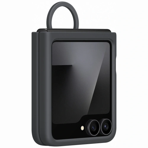 Etui Samsung Silicone Case do Galaxy Z Flip7 FE / Z Flip6 czarny