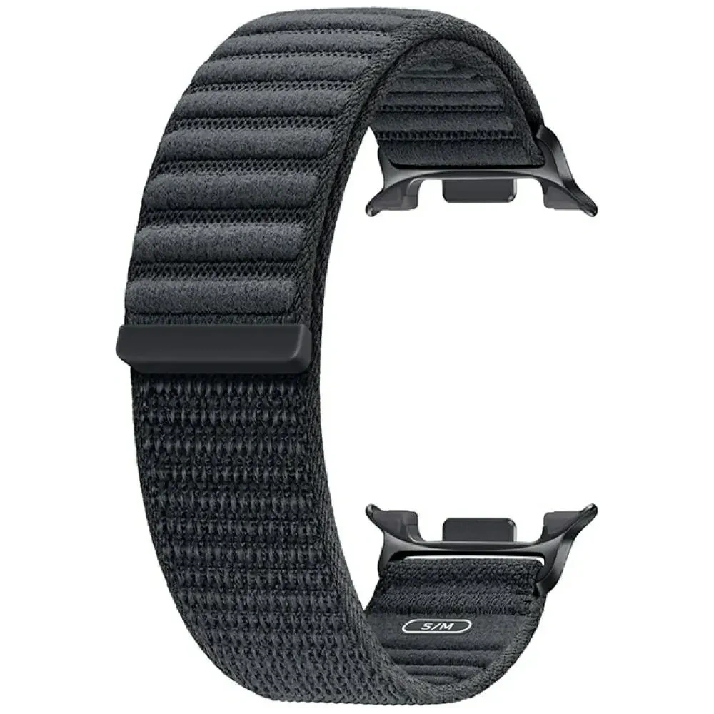 Pasek Samsung Fabric do Galaxy Watch8 / Watch8 Classic (S/M) ciemno szary