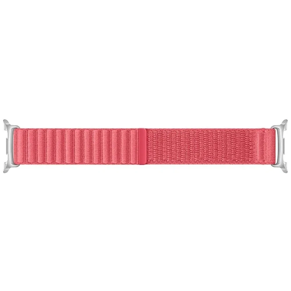 Pasek Samsung Fabric do Galaxy Watch8 / Watch8 Classic (S/M) coralred