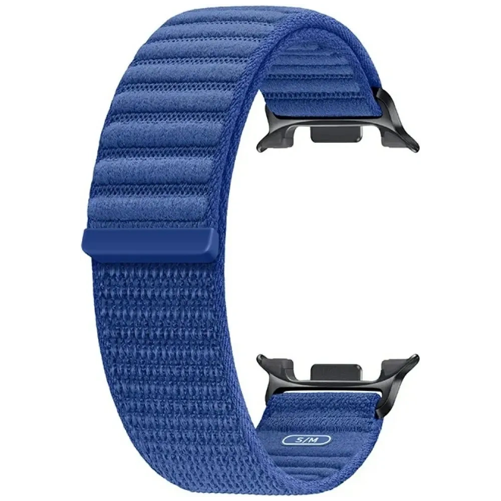 Pasek Samsung Fabric do Galaxy Watch8 / Watch8 Classic (S/M) niebieski