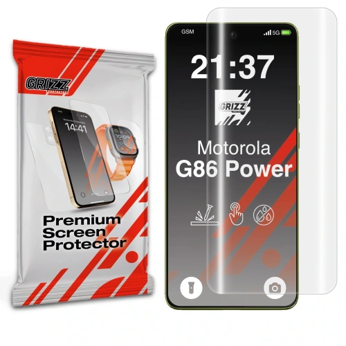 Folia hydrożelowa GrizzGlass Hydrofilm do Motorola Moto G86 Power