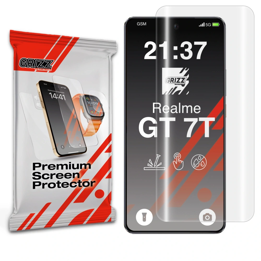 Folia hydrożelowa GrizzGlass Hydrofilm do Realme GT 7T