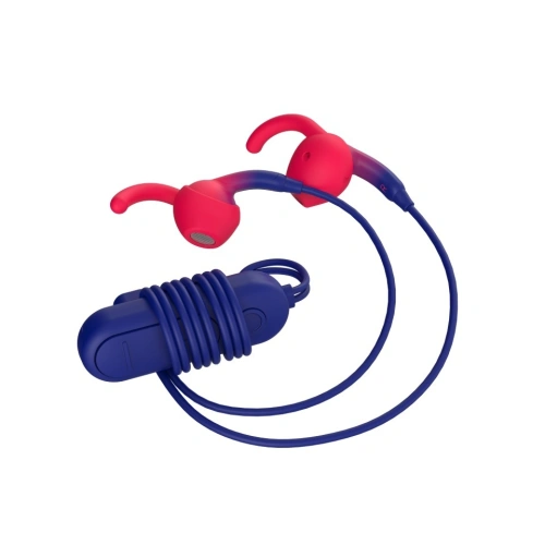 Bezprzewodowe słuchawki douszne iFrogz Earbuds Hub Tone (granatowo-czerwone)