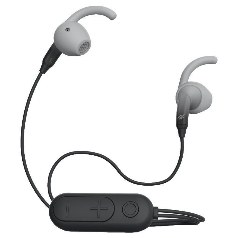 iFrogz Distributor - 848467075496 - IFG015BLKGRY - iFrogz Earbuds Hub Tone Wireless Earphones (black & gray) - B2B homescreen