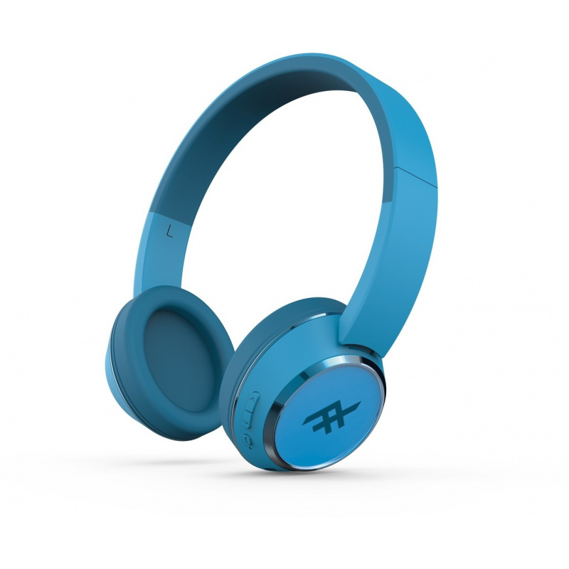 Hurtownia iFrogz - 848467056211 - IFG018BLU - Bezprzewodowe słuchawki nauszne z mikrofonem iFrogz Coda (niebieskie) - B2B homescreen