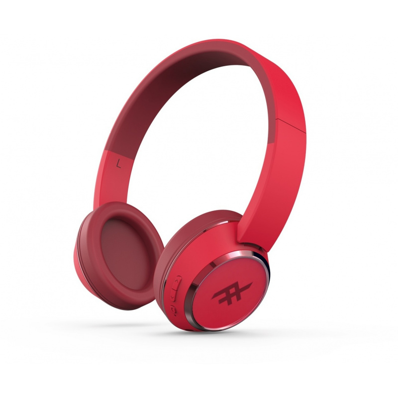 Hurtownia iFrogz - 848467056228 - IFG019RED - Bezprzewodowe słuchawki nauszne z mikrofonem iFrogz Coda (czerwone) - B2B homescreen
