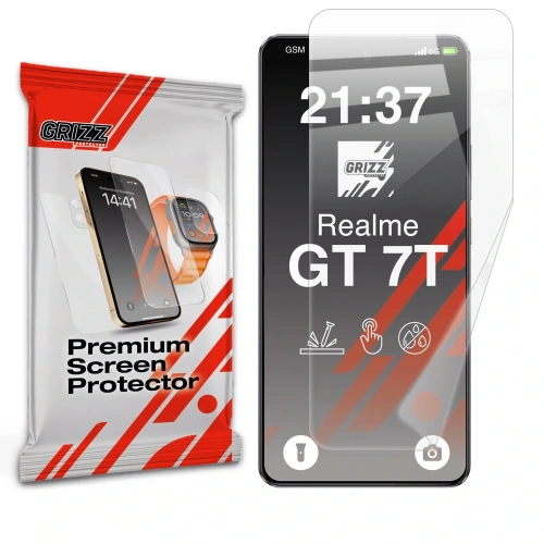 Folia ceramiczna GrizzGlass CeramicFilm do Realme GT 7T
