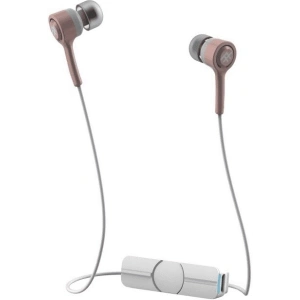 Bezprzewodowe słuchawki dokanałowe z mikrofonem iFrogz Coda Wireless (różowe złoto)