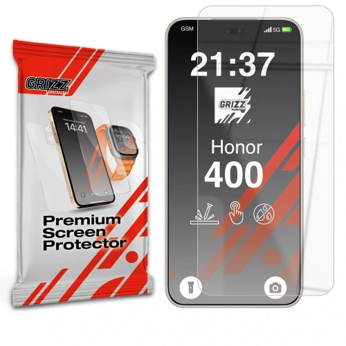 Szkło hybrydowe GrizzGlass HybridGlass do Honor 400