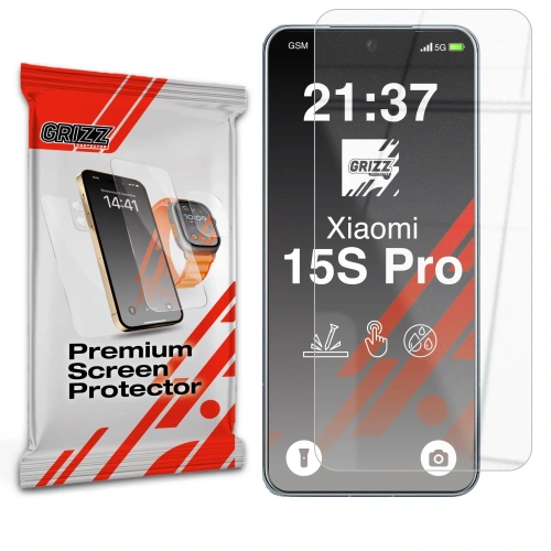 Szkło hybrydowe GrizzGlass HybridGlass do Xiaomi 15S Pro