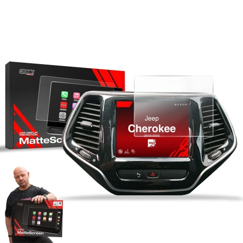 Folia matowa GrizzGlass CarDisplay Protection do Jeep Cherokee (2019-2023)