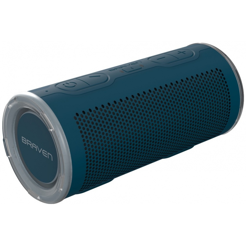 Braven Distributor - 8484670832 - BRV006BLU - Braven BRV 360 Portable Bluetooth Speaker (blue) - B2B homescreen
